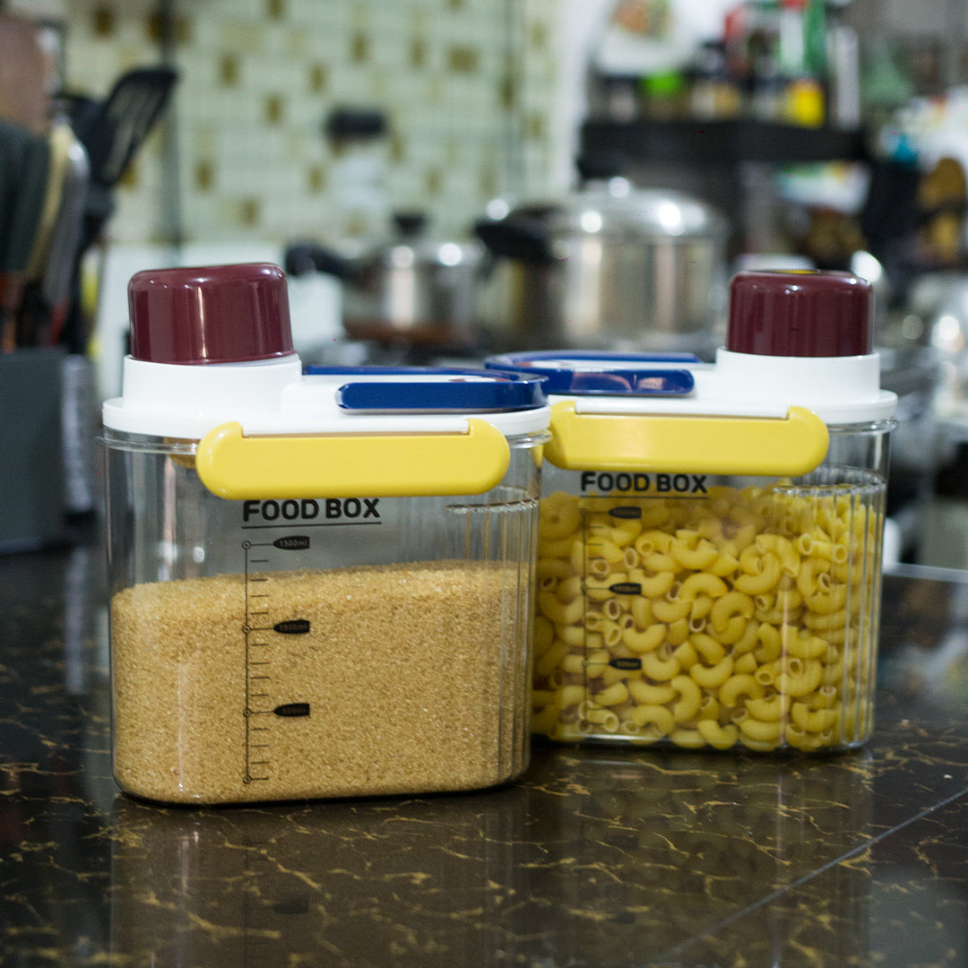 Conservadores de Alimentos de 2KG + 1 Espátula Modelo Pinza de REGALO