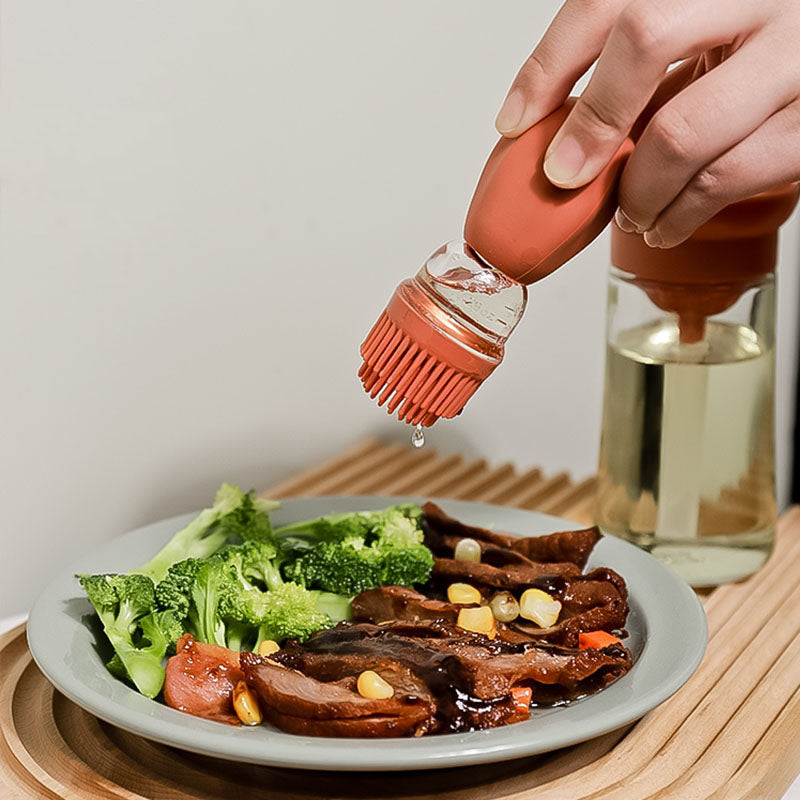 Pack de Cocina Premium (1 Dispensador de Aceite + 1 Espátula de Acero Inoxidable )