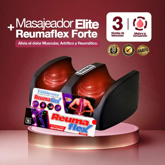 Masajeador Shiatsu Elite + Crema Reumaflex Forte