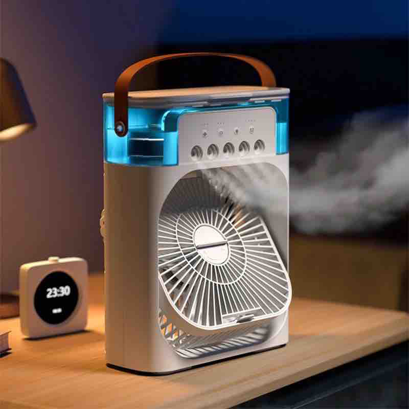 Ventilador Humidificador Portátil