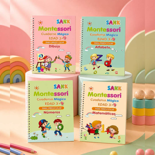 Kit de Caligrafía Montessori Reutilizable